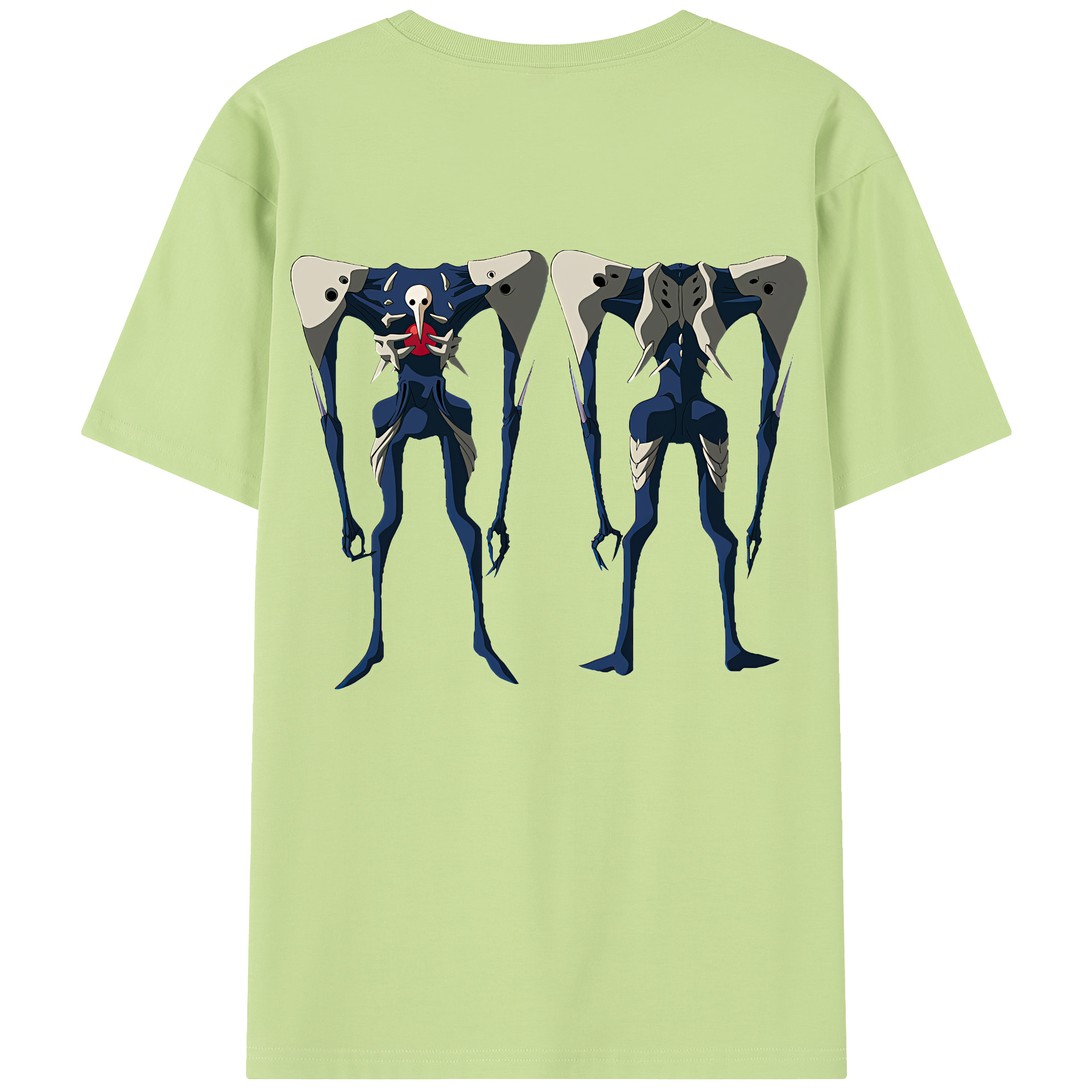 （画像用） EVA 新世紀エヴァンゲリオン 綿100％半袖Tシャツ（背面プリント）